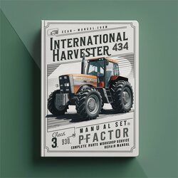 International Harvester 434 Tractor 3 Set Operators Parts Service Repair Workshop Manual PDF