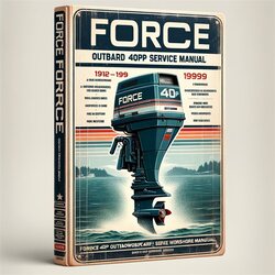 1992-1999 Force 40 HP Outboard Service Repair Workshop Manual PDF