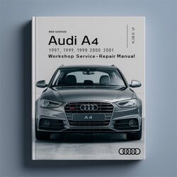 1997-2001 Audi A4 Service Repair Workshop Manual PDF