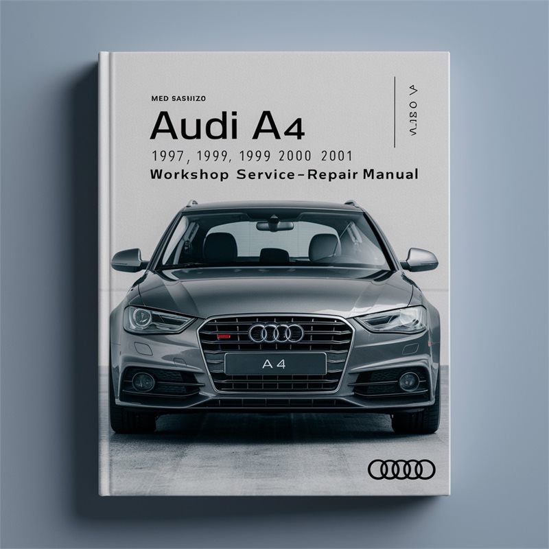 1997-2001 Audi A4 Service Repair Workshop Manual PDF