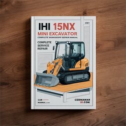 IHI 15NX Mini Excavator Yanmar Engine Service Repair Workshop Manual PDF