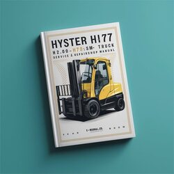 Hyster H177 (h2.00-h3.20xm Europe) Forklift Truck Service Repair Workshop Manual PDF