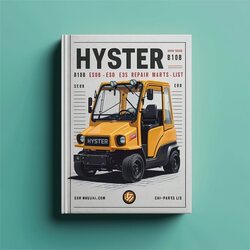 Hyster B108 E30B E40B E50B E60BS Parts Catalog PDF