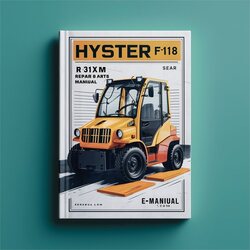 Hyster F118 R30XM R30XMA R30XMF Parts Catalog PDF
