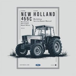 Ford New Holland 455C Tractor Service Repair Workshop Manual PDF