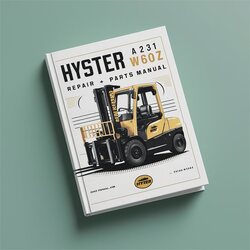 Hyster A231 W60Z Forklift Parts Catalog PDF