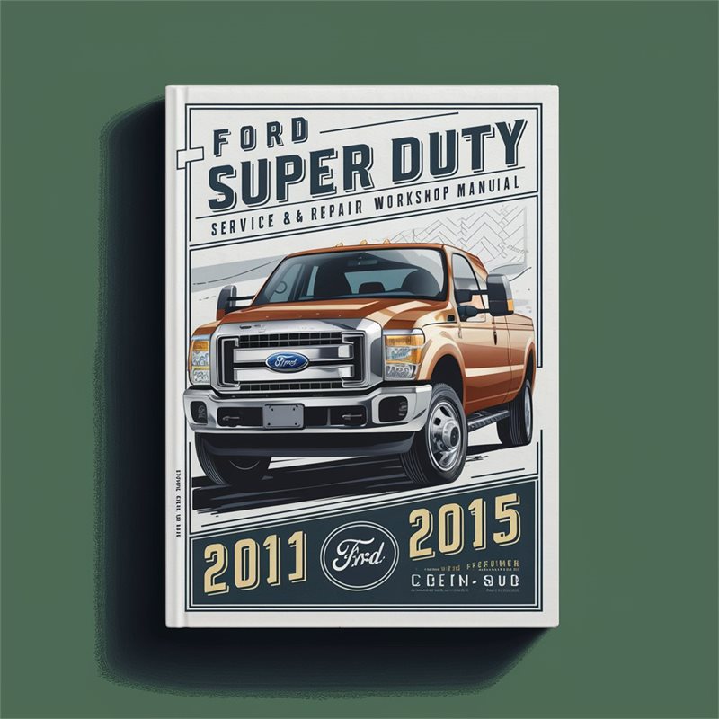 2011-2015 Ford Super Duty F250 Service Repair Workshop Manual PDF
