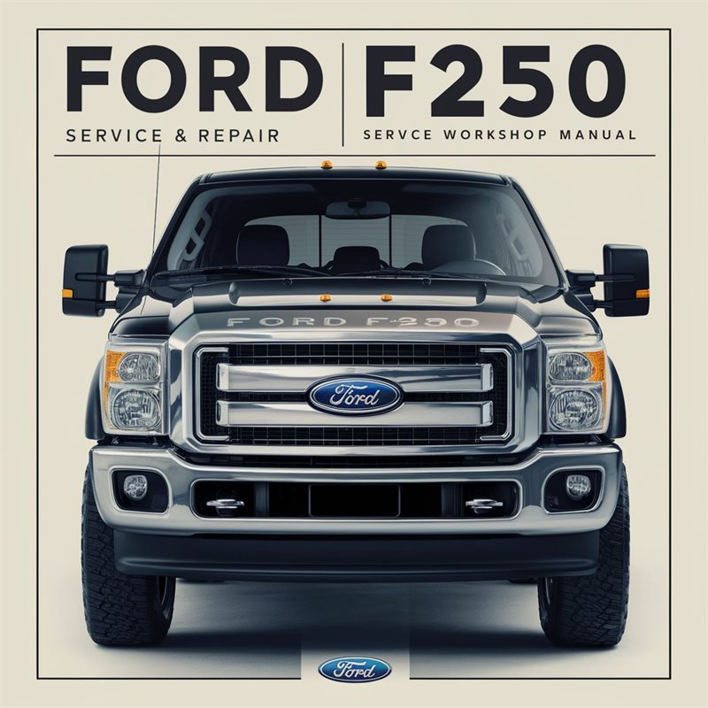 2012 Ford F Series F250 Service Repair Workshop Manual PDF