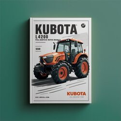 Kubota L4200 Tractor Full Manual de servicio y reparación 