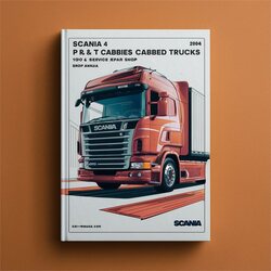 1994-2004 Scania 4 Series P R T Cabbed Trucks - Shop Service Repair Workshop Manual PDF