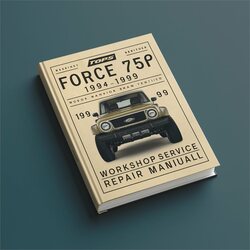 1994-1999 Force 75 HP Service Repair Workshop Manual PDF