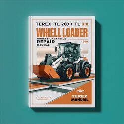 Terex TL 260 310 Whell Loader Service Repair Workshop Manual PDF