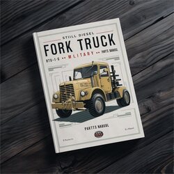 Still Diesel Fork Truck Type R70-16 Military: R7074 BW Parts Catalog PDF