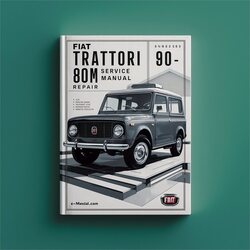 1980-1990 Fiat Trattori WSM Service Repair Workshop Manual PDF