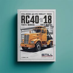 Still Diesel LPG Forklift Truck RC40-16 RC40-18 Rc40-20: 4041 4042 4043 4044 4045 4046 Parts Catalog PDF