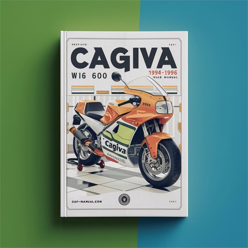 1994-1996 Cagiva W Models W16 600 Service Repair Workshop Manual PDF