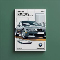 1999 BMW 02 Series Z3 E36 Service Repair Workshop Manual PDF