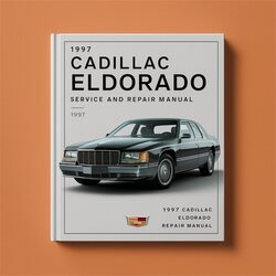 1997 Cadillac Eldorado Service Repair Workshop Manual PDF