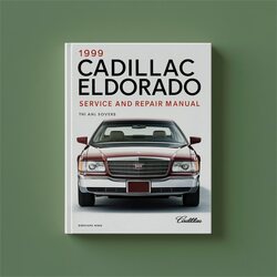 1999 Cadillac Eldorado Service Repair Workshop Manual PDF