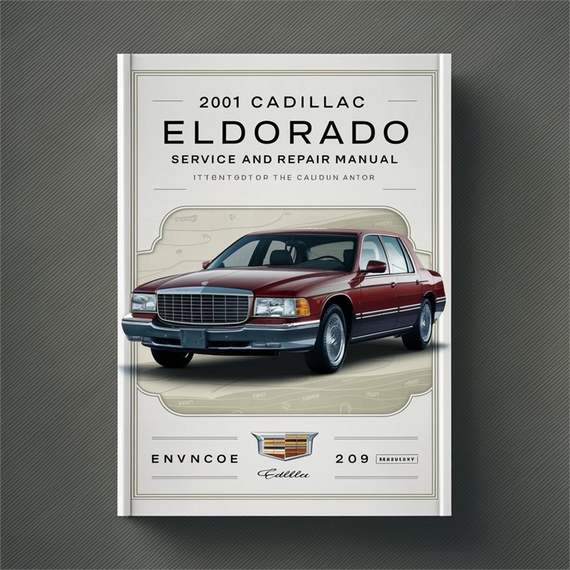 2001 Cadillac Eldorado Service Repair Workshop Manual PDF