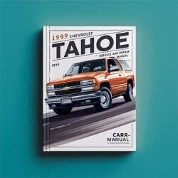 1999 Chevrolet Tahoe Service Repair Workshop Manual PDF