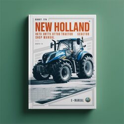 New Holland 8670 8770 8870 8970 Tractor Shop Service Repair Workshop Manual PDF