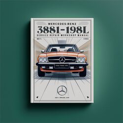 1981-1985 Mercedes Benz 380SL Service Repair Workshop Manual PDF
