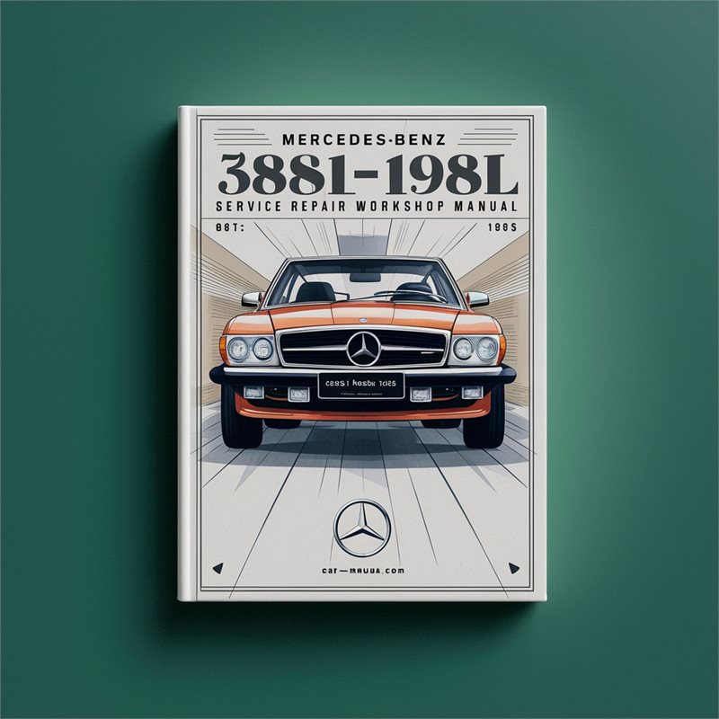1981-1985 Mercedes Benz 380SL Service Repair Workshop Manual PDF