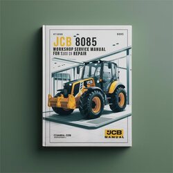 JCB 8085 Excavator Service Repair Workshop Manual PDF
