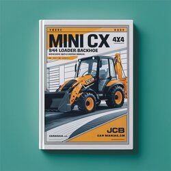 JCB Mini CX 4x4 Loader Backhoe Service Repair Workshop Manual PDF