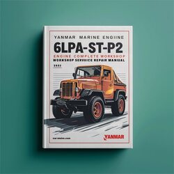 Yanmar Marine Engine 6LPA-STP2 6LPA-STZP2 Service Repair Workshop Manual PDF