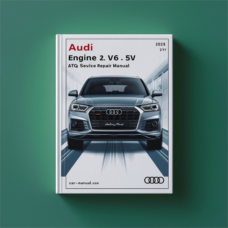 Audi 100 Engine 2.8 V6 5V AHA ATQ Service Repair Workshop Manual PDF