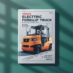 Nissan Electric Forklift Truck A1n1l15/18 As1n1l13/15 G1n1l16/18/20 Jag1n1l16/18/20 Service Repair Workshop Manual PDF