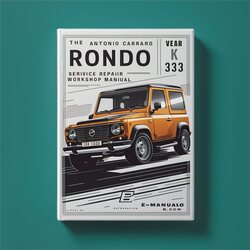 Antonio Carraro Rondo K 333 Service Repair Workshop Manual PDF