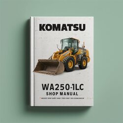Komatsu WA250-1LC /n A65001 Up Service Repair Workshop Manual PDF