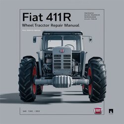 Fiat 411R Wheel Tractor Service Repair Workshop Manual PDF