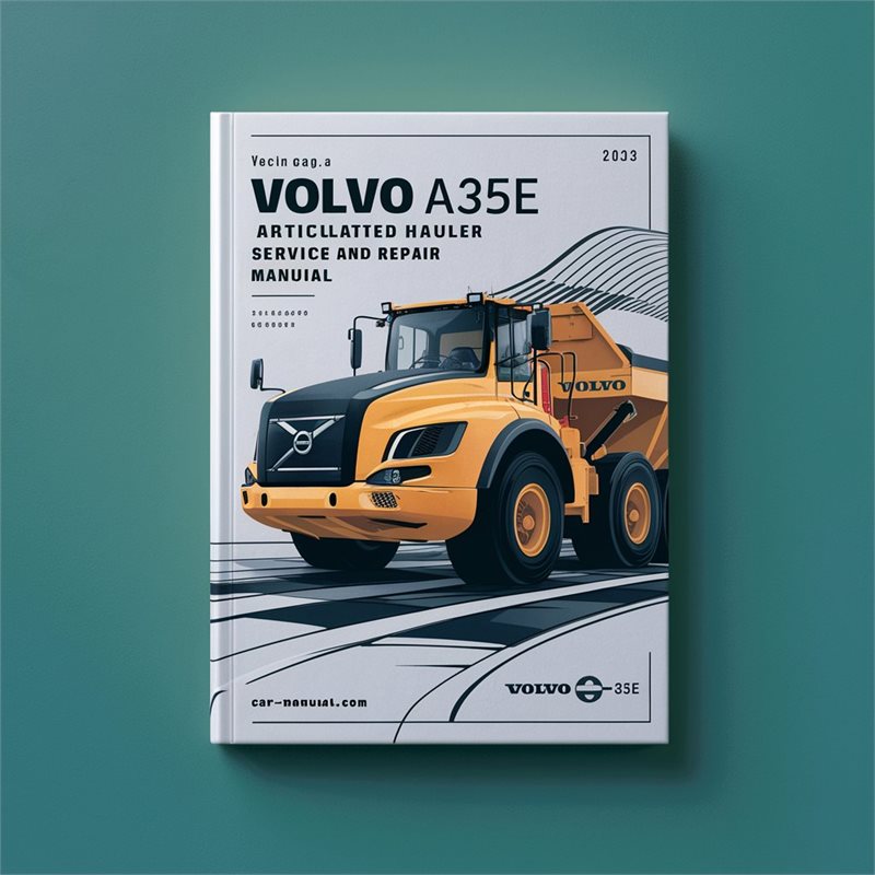 Volvo A35E Articulated Hauler Service Repair Workshop Manual PDF