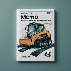 Volvo MC110 Skid Steer Loader Service Repair Workshop Manual PDF