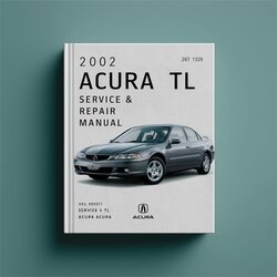 2002 Acura TL Service Repair Workshop Manual PDF
