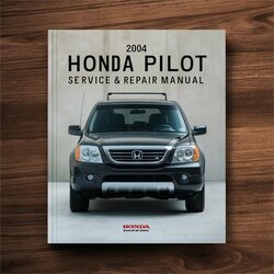 2004 Honda Pilot Service Repair Workshop Manual PDF