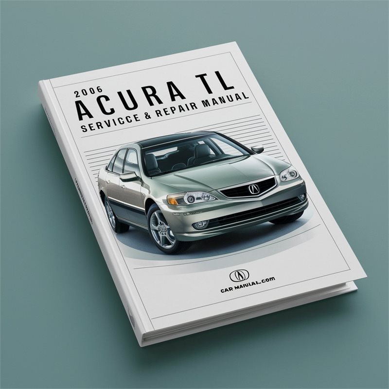 2006 Acura TL Service Repair Workshop Manual PDF