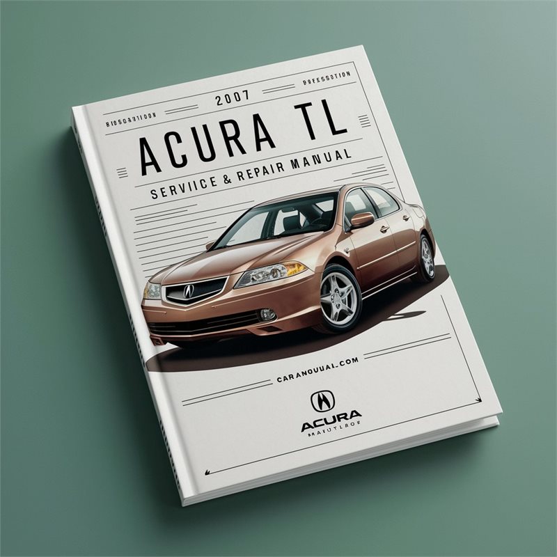 2007 Acura TL Service Repair Workshop Manual PDF