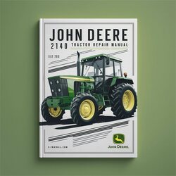 John Deere 2140 Tractor Service Repair Workshop Manual PDF