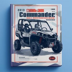 2013 CAN-AM Commander 800R 1000 Parts Accessory Catalog Owners/operators PDF