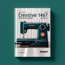 Pfaff Creative 1467 Sewing Machine Instruction Service Repair Workshop Manual PDF