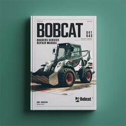 Bobcat 641 642 643 Loaders Service Repair Workshop Manual PDF
