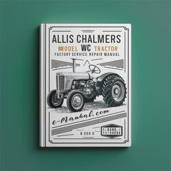 Allis Chalmers Model WC Tractor Service Repair Workshop Manual PDF