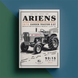 1974-1975 Ariens Garden Tractor GT 12 14 16 Illustrated Component List 931 Series Service Repair Workshop Manual PDF