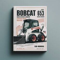 Bobcat 653 Skid Steer Loader Service Repair Workshop Manual PDF
