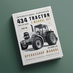International Harvester 434 Tractor 3 Set Operators Service Repair Workshop Manual PDF